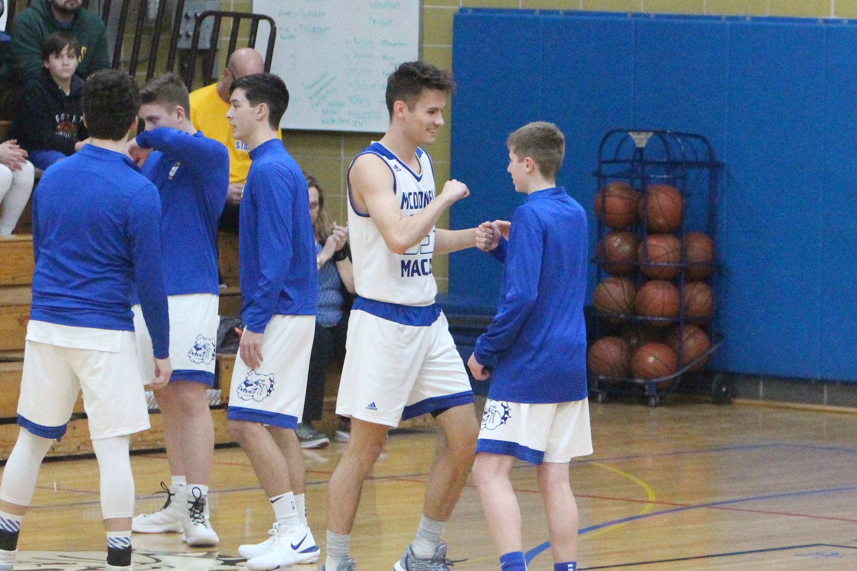 Prairie Farm at McDonell boys basketball 2-26-19